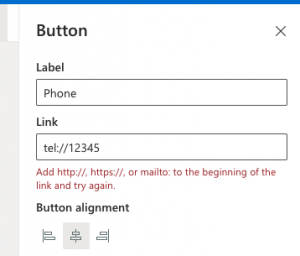 How to add phone number hyperlinks to SharePoint when not supported ...